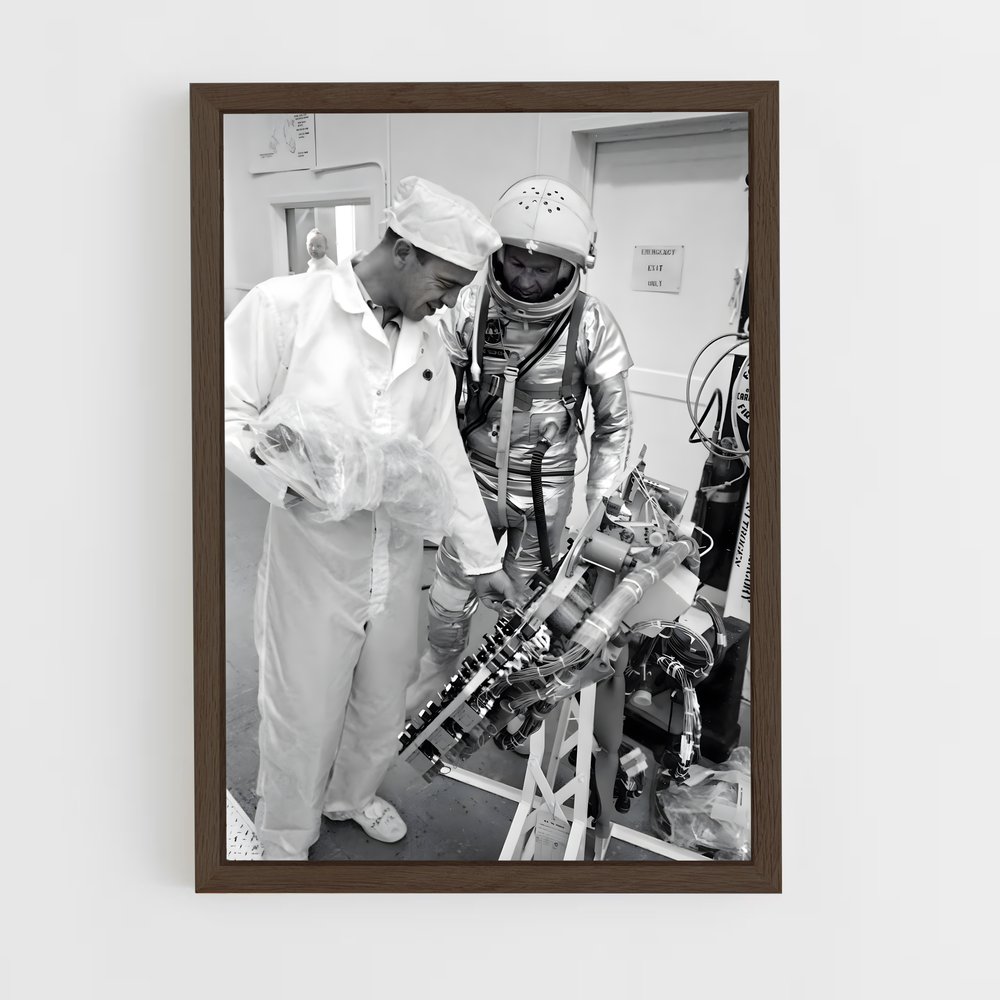 Poster Mission Stellaire – affiche Astronautes (vue 5)